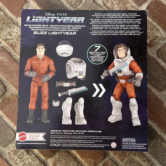 Disney Pixar Lightyear Space Ranger Gear Buzz Lightyear Action Figure NEW IN BOX - Picture 3 of 6